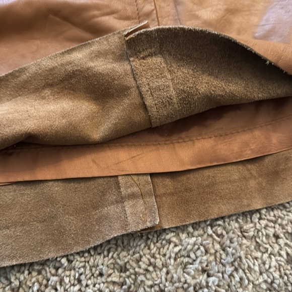 Vintage West Bay sport leathers pencil skirt - Picture 5 of 11